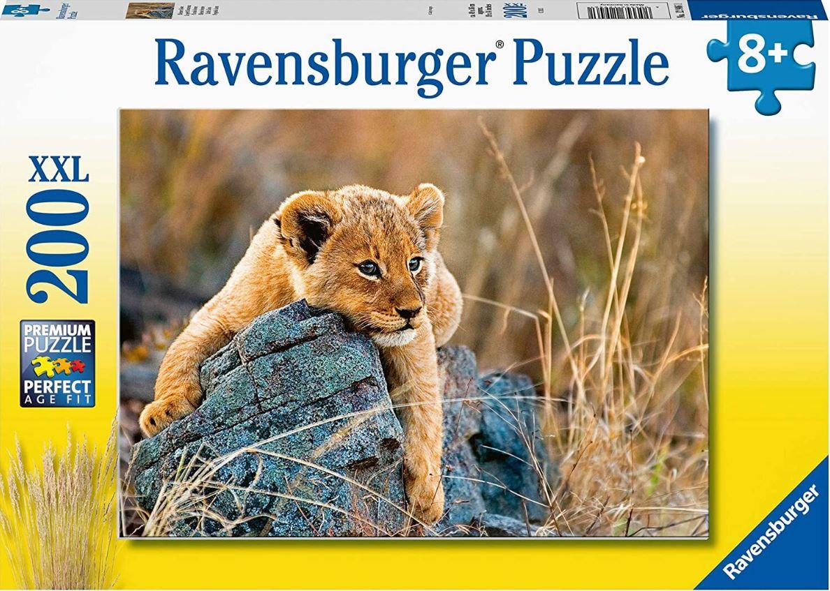 Ravensburger Little Lion 200-Piece Puzzle - Ideal for Kids!