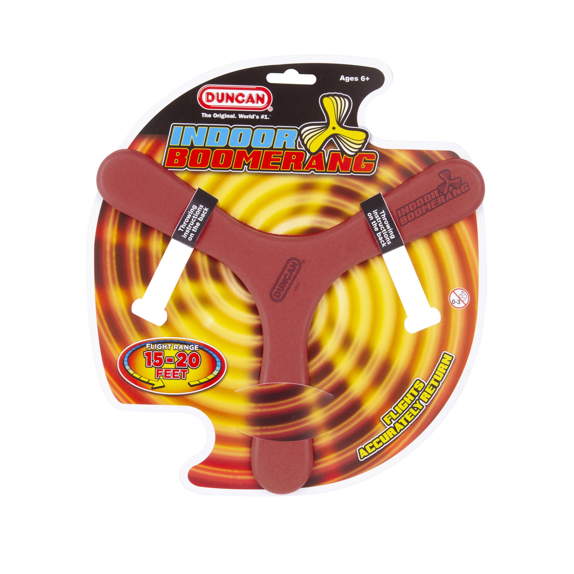 Duncan Indoor Boomerang in Assorted Colors - Great for Indoor Fun!