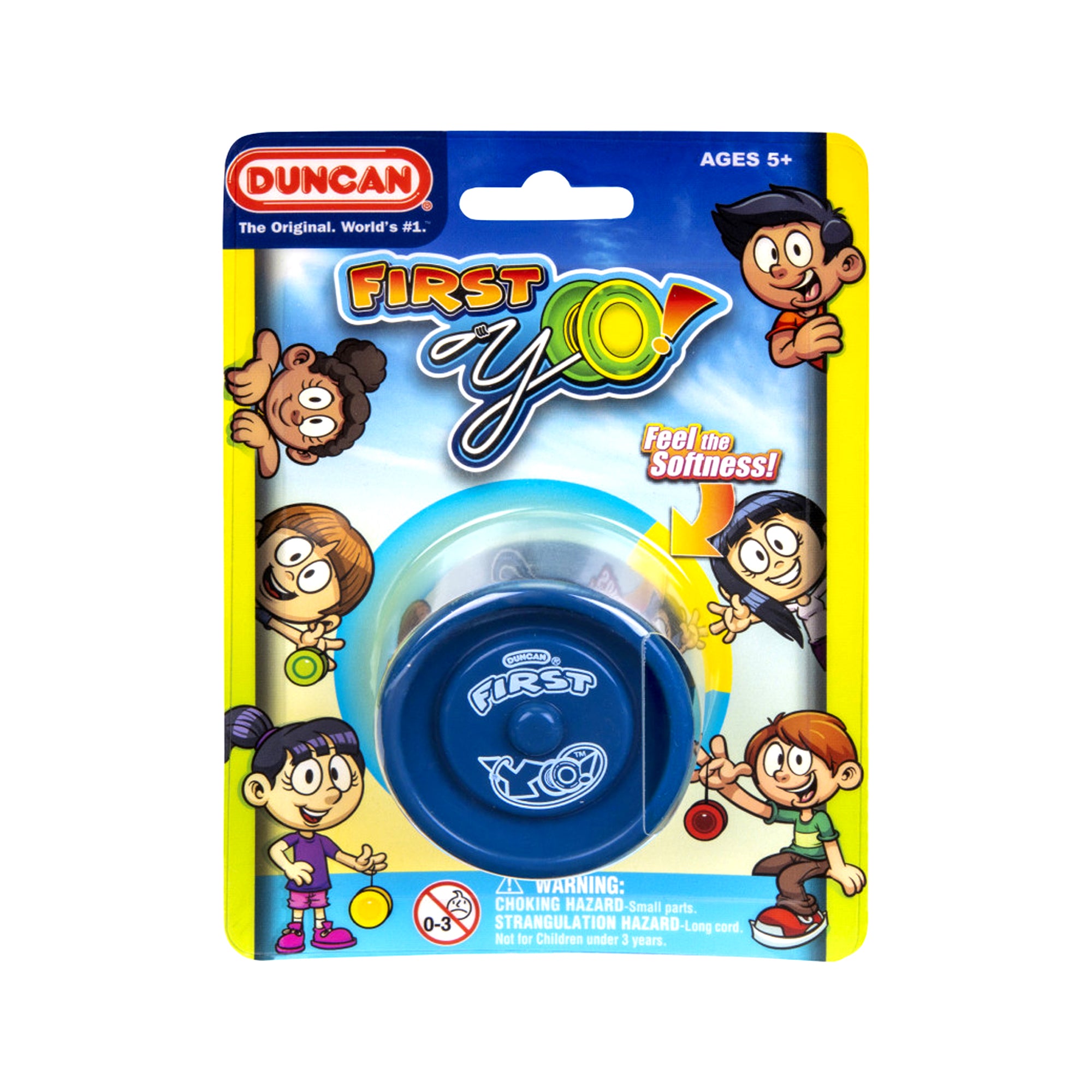 Duncan First Yo! Beginner Yoyo with Assorted Styles and Soft Silicone Body
