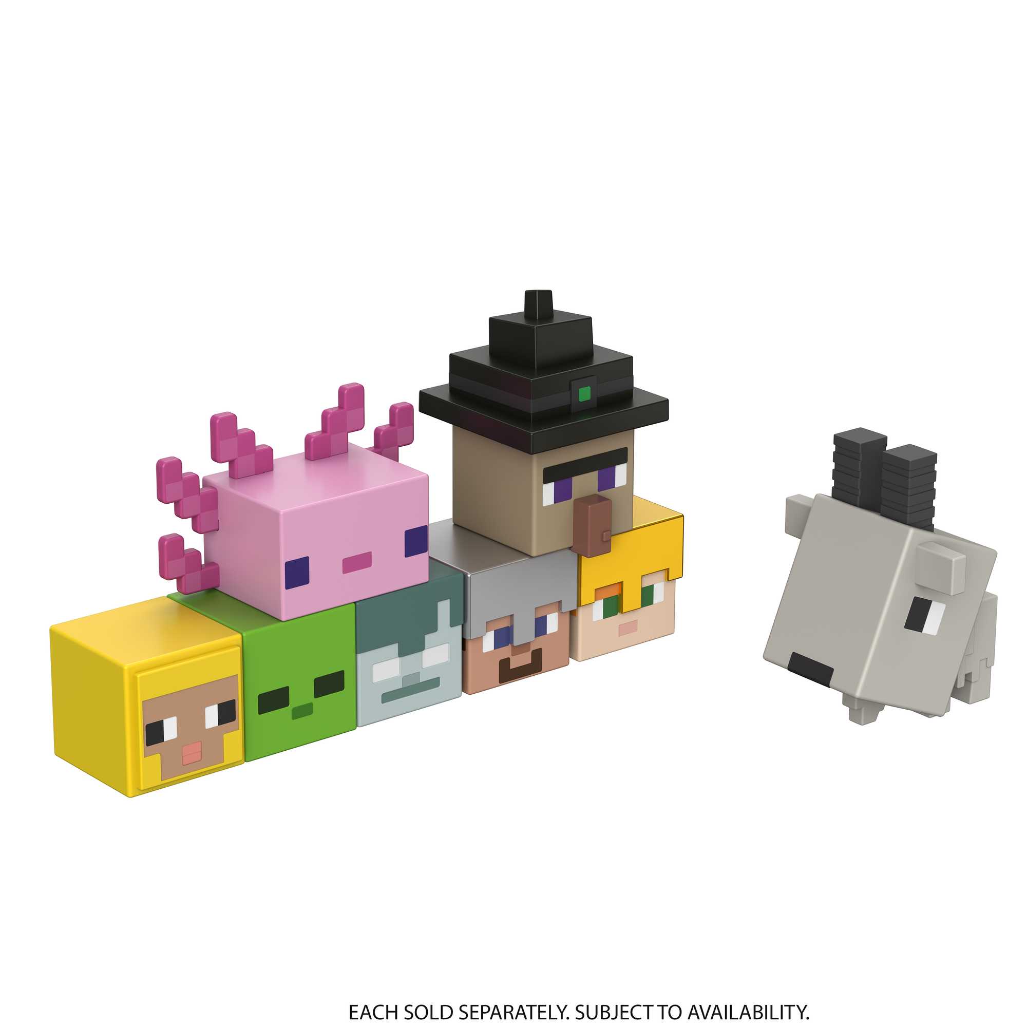 Hot! Assorted Minecraft Mob Head Minis