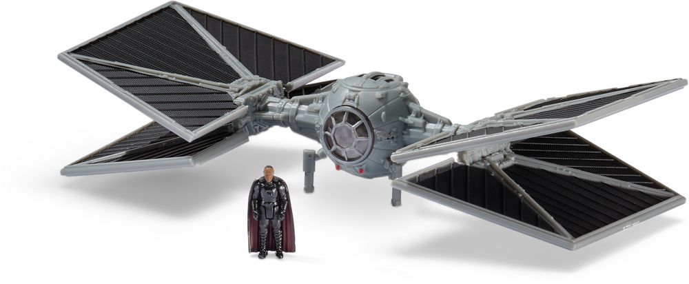 Star Wars 5-Inch Micro Galaxy Squadron 0017 Outland Tie Fighter Vehicle & Figure Set