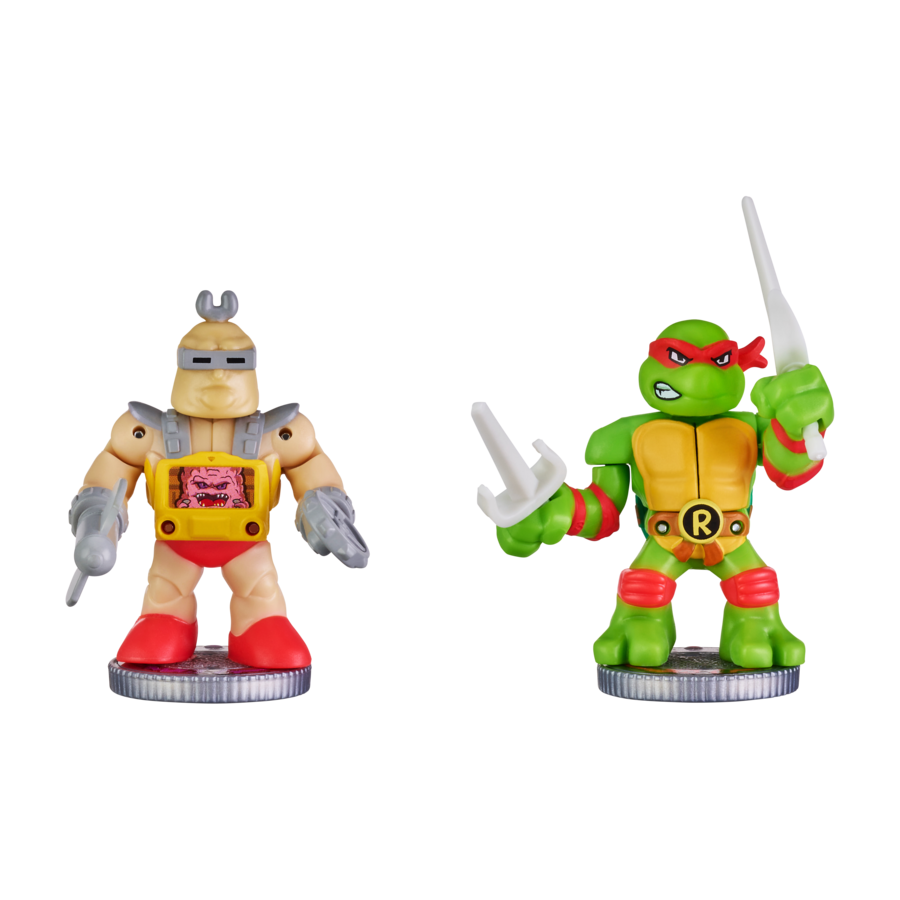 Akedo x Teenage Mutant Ninja Turtles S1 - Exclusive Raphael Vs Krang Versus Pack