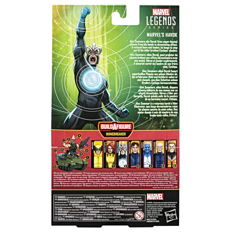 Marvel Legends Series 6-Inch (15cm) Figure - Marvel's Havok from X - Men