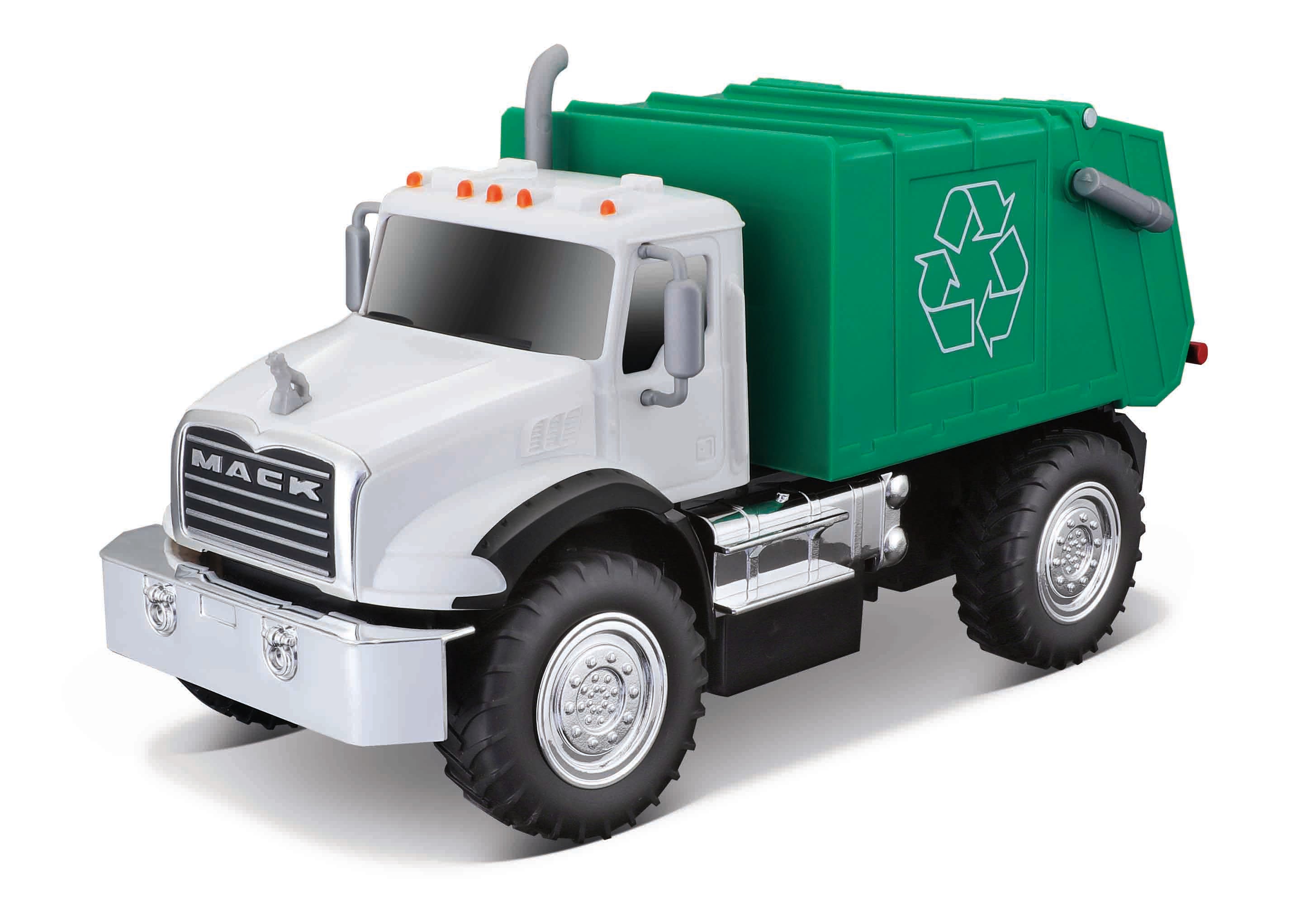 Hot Deal! Maisto Tech 2.4GHz Radio - Controlled RC Mack Granite Refuse Work Truck