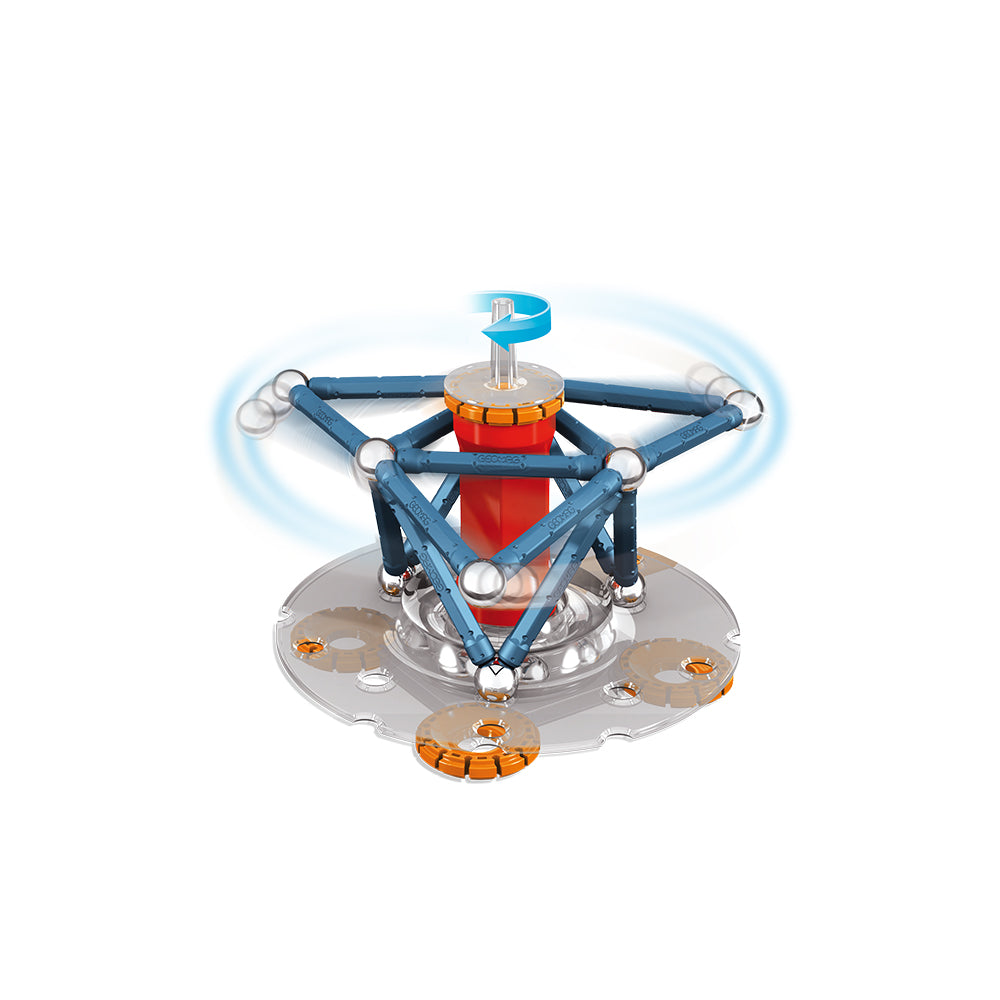 Geomag Mechanics Motion 86-Piece Magnetic Gears Set - Ideal for Creative Play