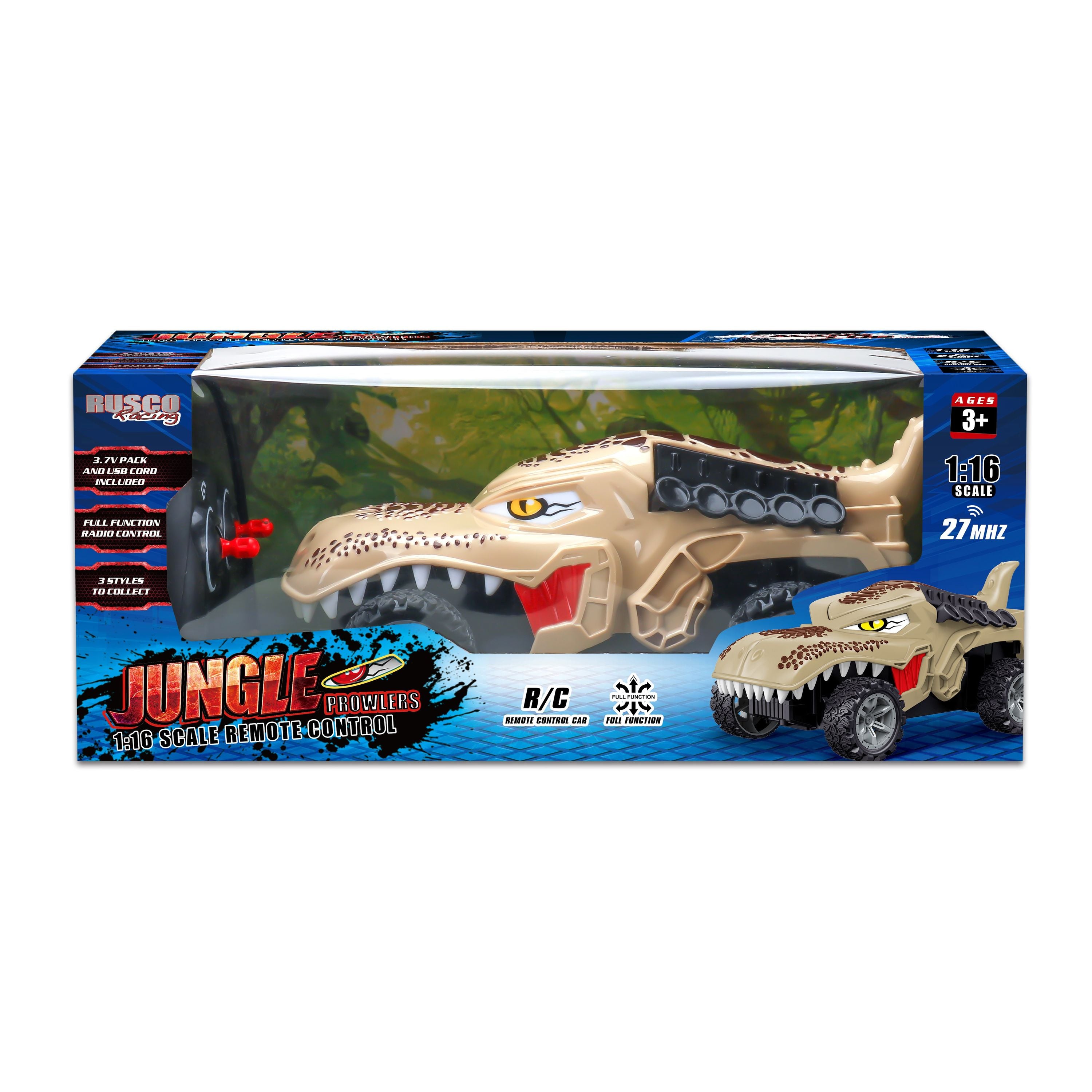 Rusco Racing 1:16 Scale Jungle Prowler Remote - Controlled Cars in Assorted Styles