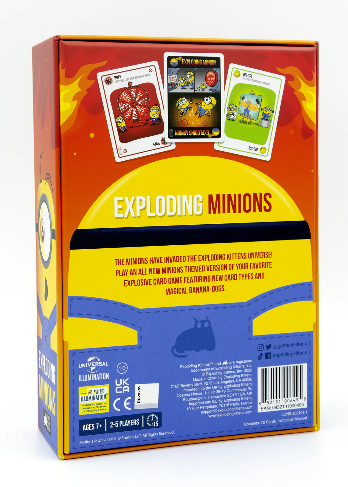 Hot Deal! Exploding Minions - The Super Fun Family Card Game for Ages 7+