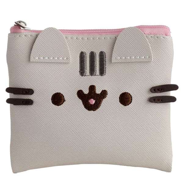 Adorable Pusheen-Themed Wallet Purse with Foodie Designs