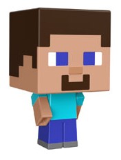Hot! Minecraft Mob Head Minis - Steve Action Figure