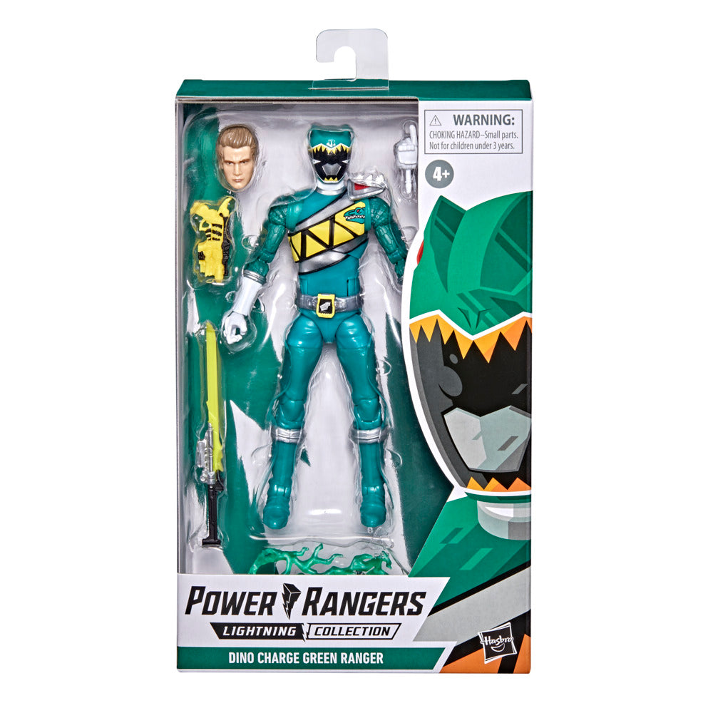 Hasbro 6 - inch Power Rangers Lightning Collection Dino Charge Premium Green Ranger Figure