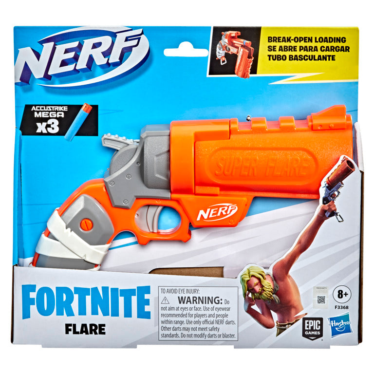 Hot Deal! Nerf Fortnite Flare Break-Open Loading Blaster for Ages 8+