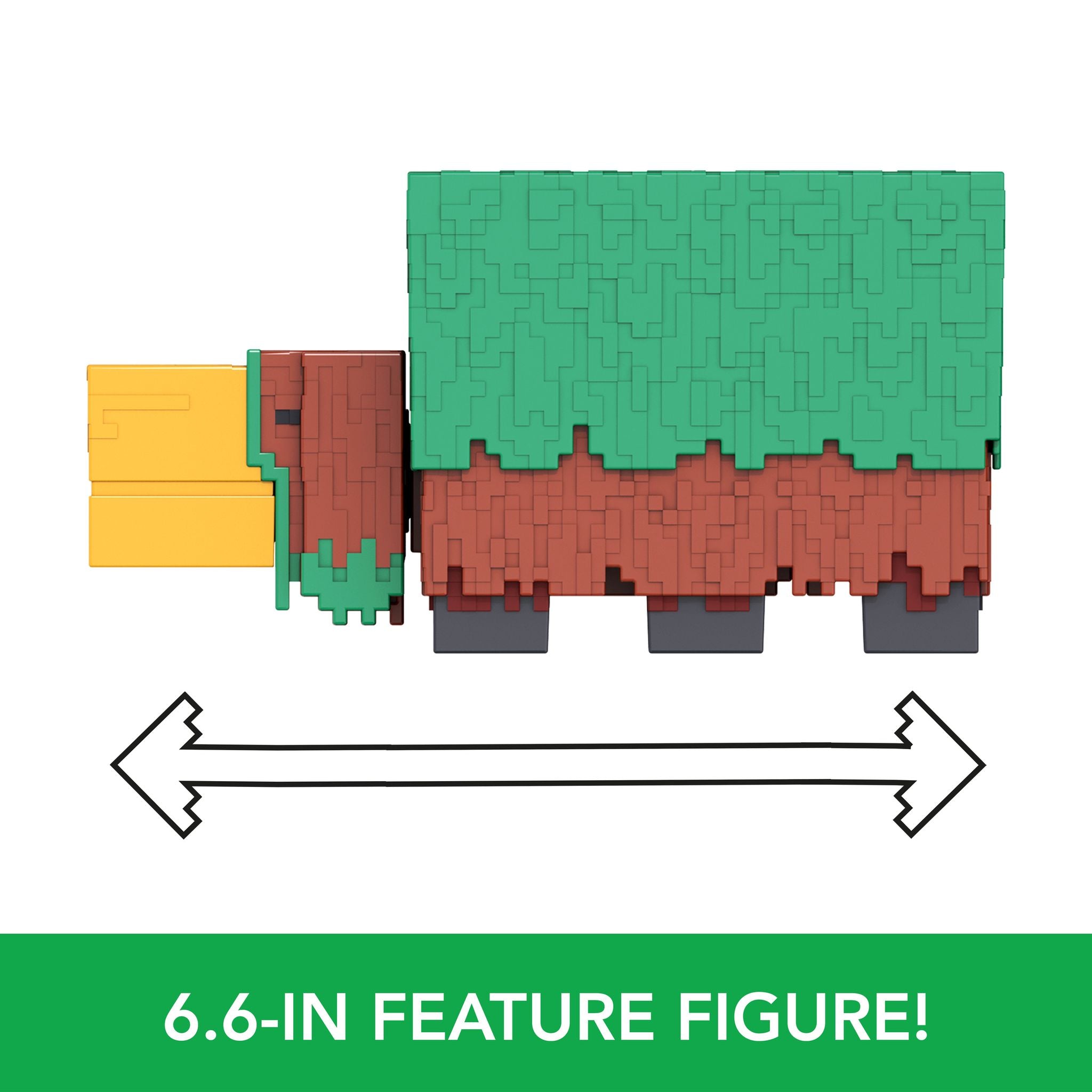 3.25 - inch Minecraft Action Figure of the Quirky Sniffer, 2022 Mob Vote Winner