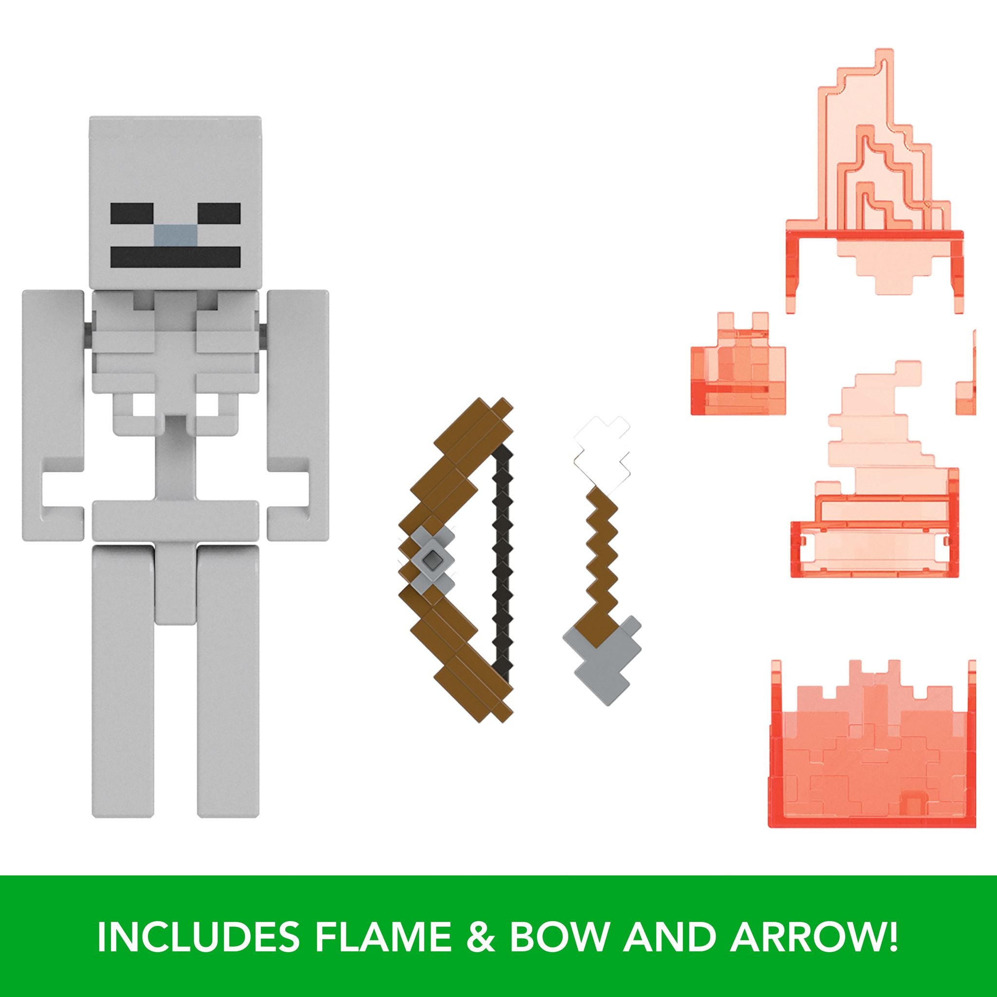 Hot Sale! 3.25-Inch Minecraft Action Figure - Skeleton for Collectors