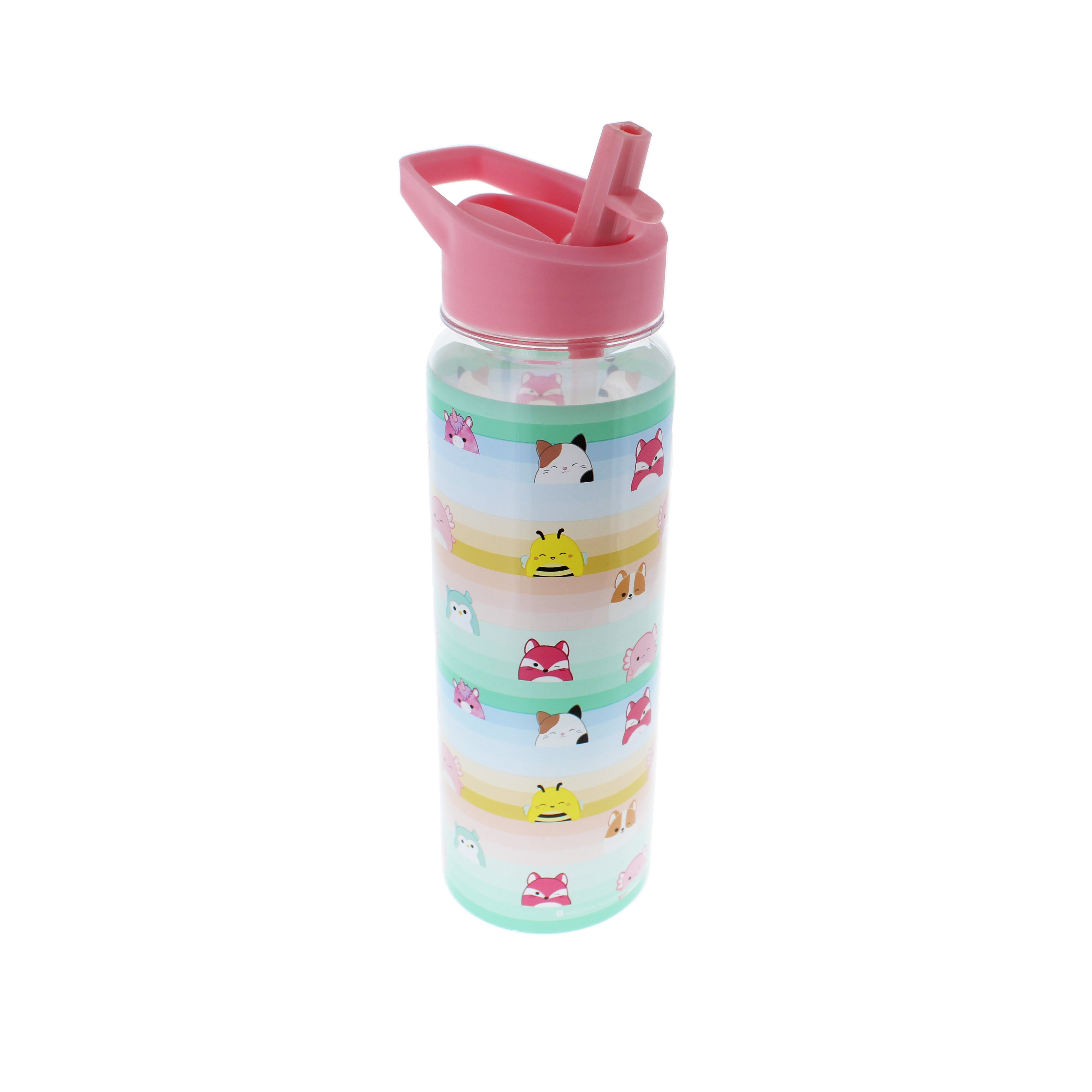 Hot Sale! 600ml Squishmallows Clear Water Bottle for Daily Use