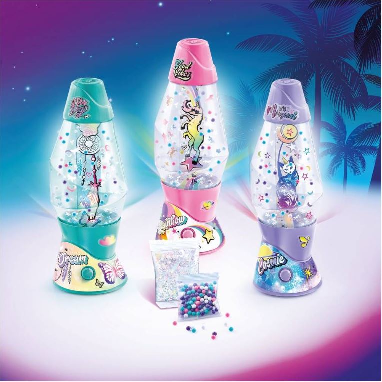Style 4 Ever Assorted Styles Glowing Lava Lamp DIY Set