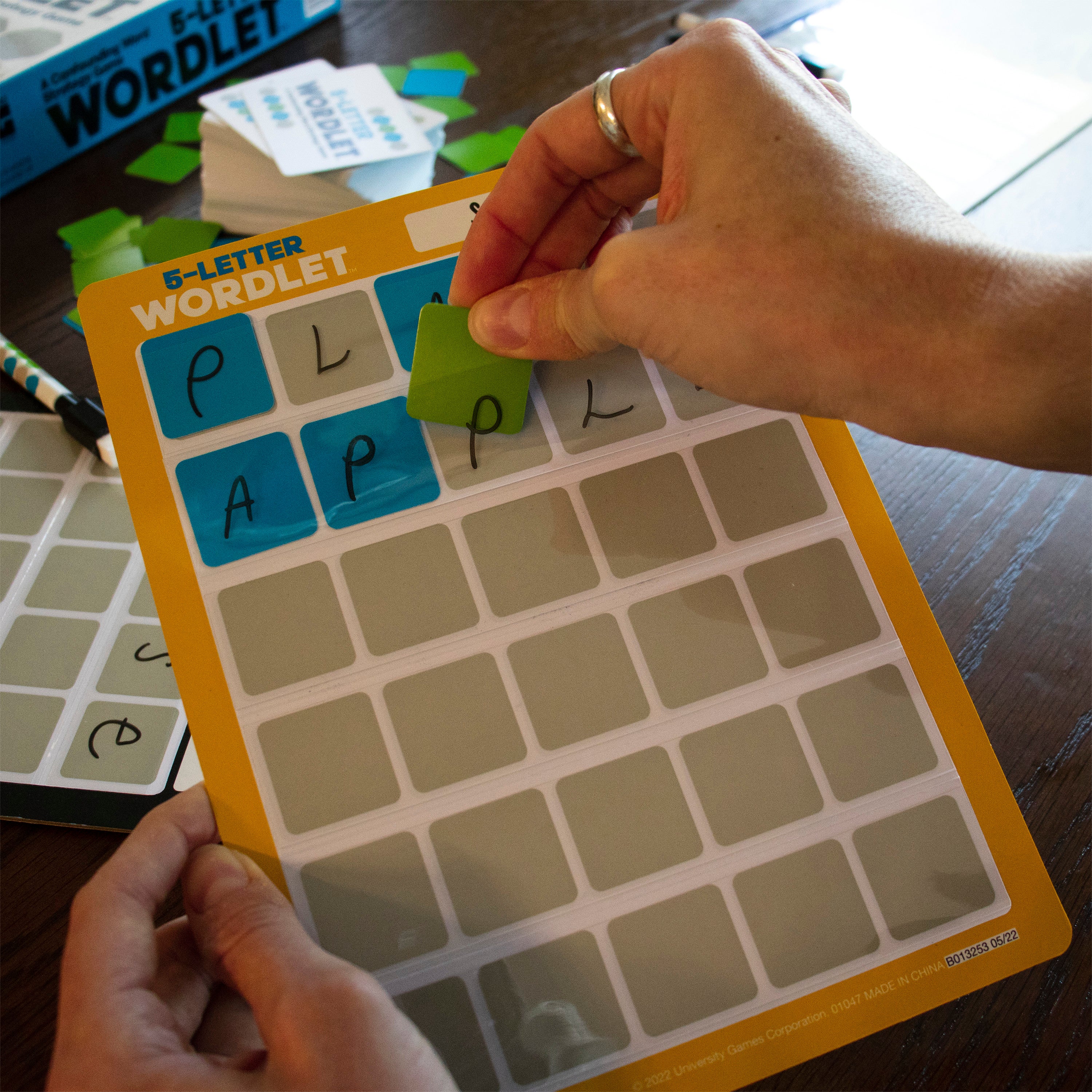Hot Deal! University Games' Exciting 5-Letter Wordlet Word-Guessing Game