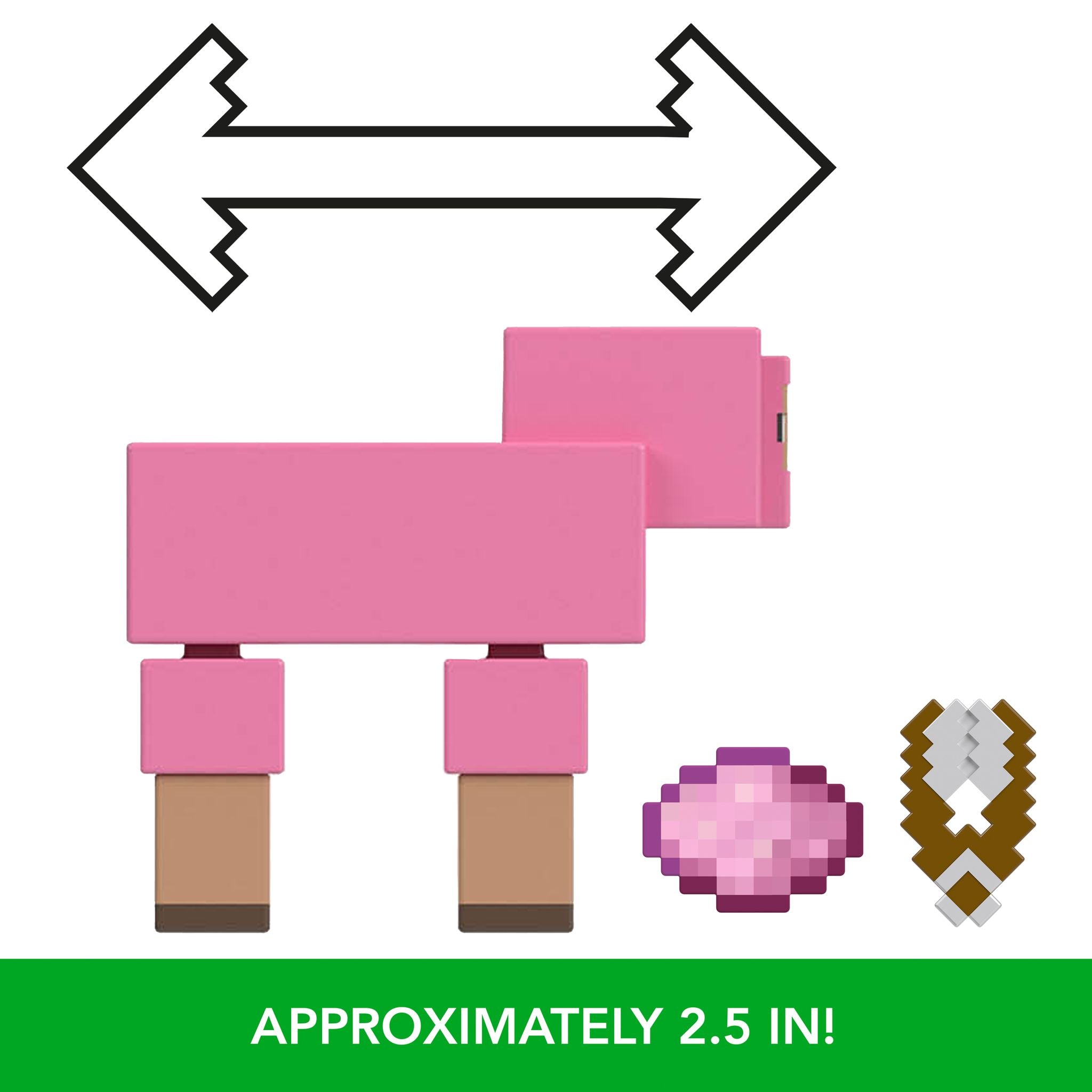 3.25-Inch Minecraft Dyed Sheep Action Figure - Ideal for Fans