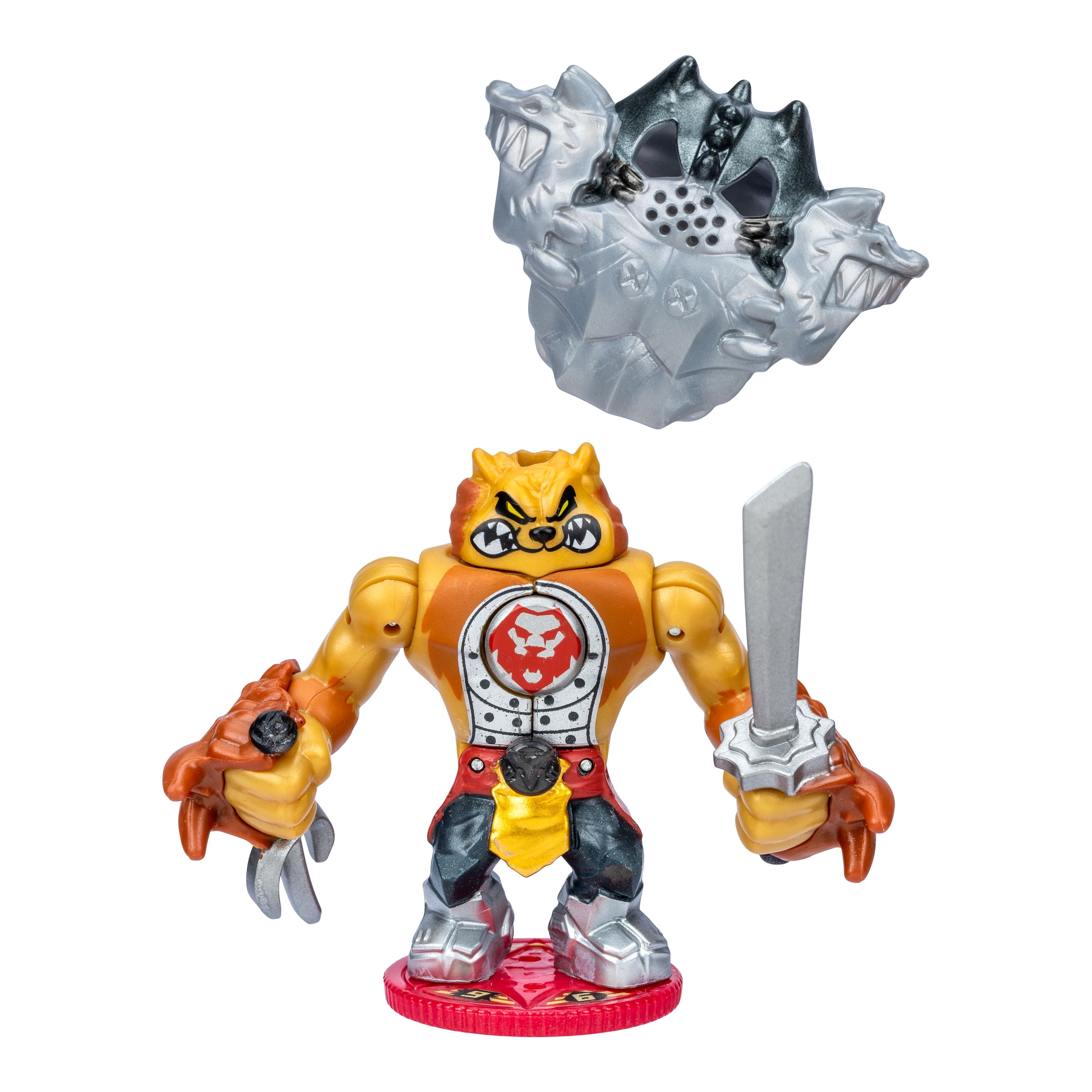 Hot Deal: Akedo Ninja Fury S7 - Golden Lion Prideheart, the Ultimate Ninja Boss for Battle