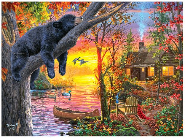 Cra-Z-Art's 1000 Piece Abraham Hunter 'Sleepy' Jigsaw Puzzle for All Ages