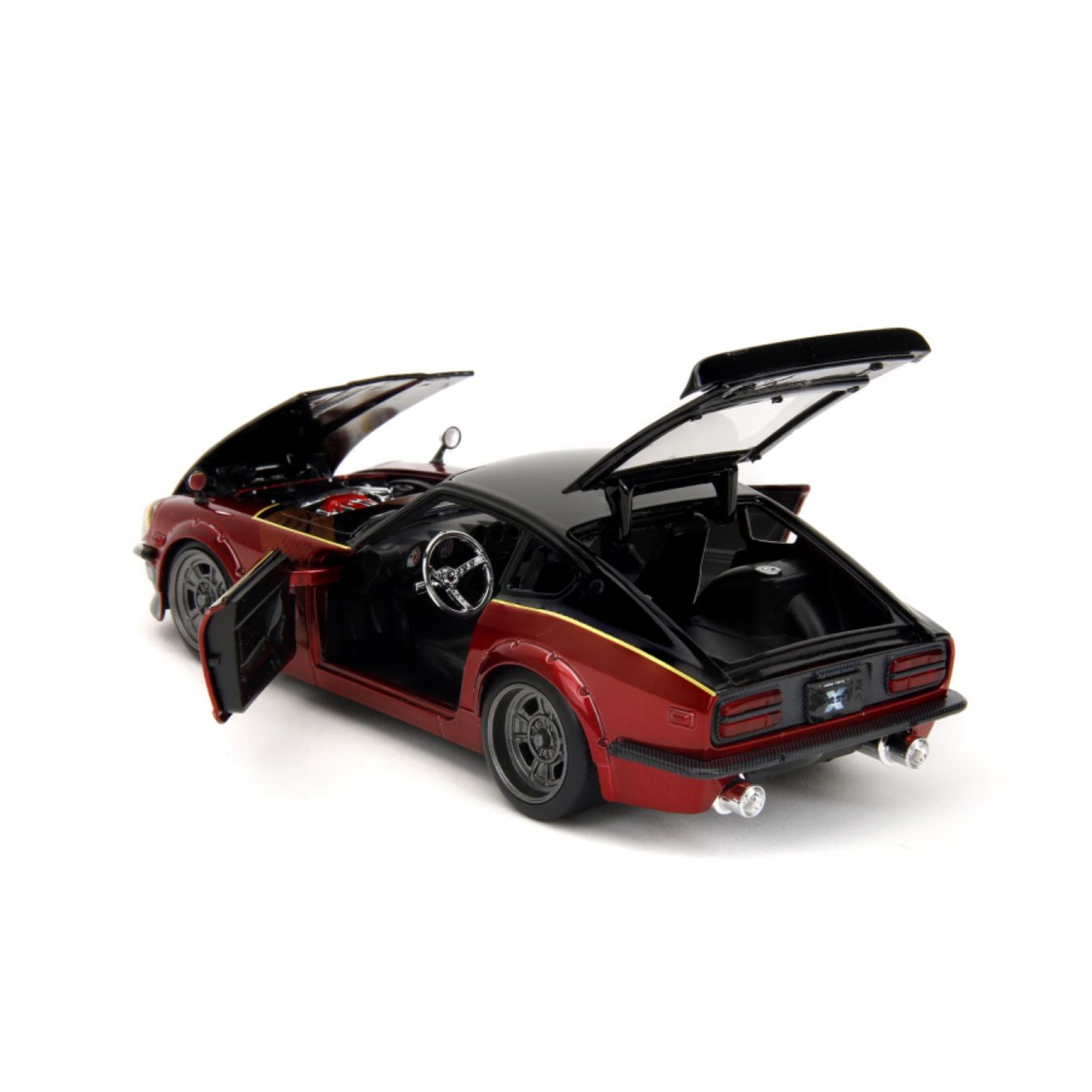 Hot Sale! Jada 1:24 Scale Die - Cast 1972 Datsun 240Z Red with Black from Fast & Furious X