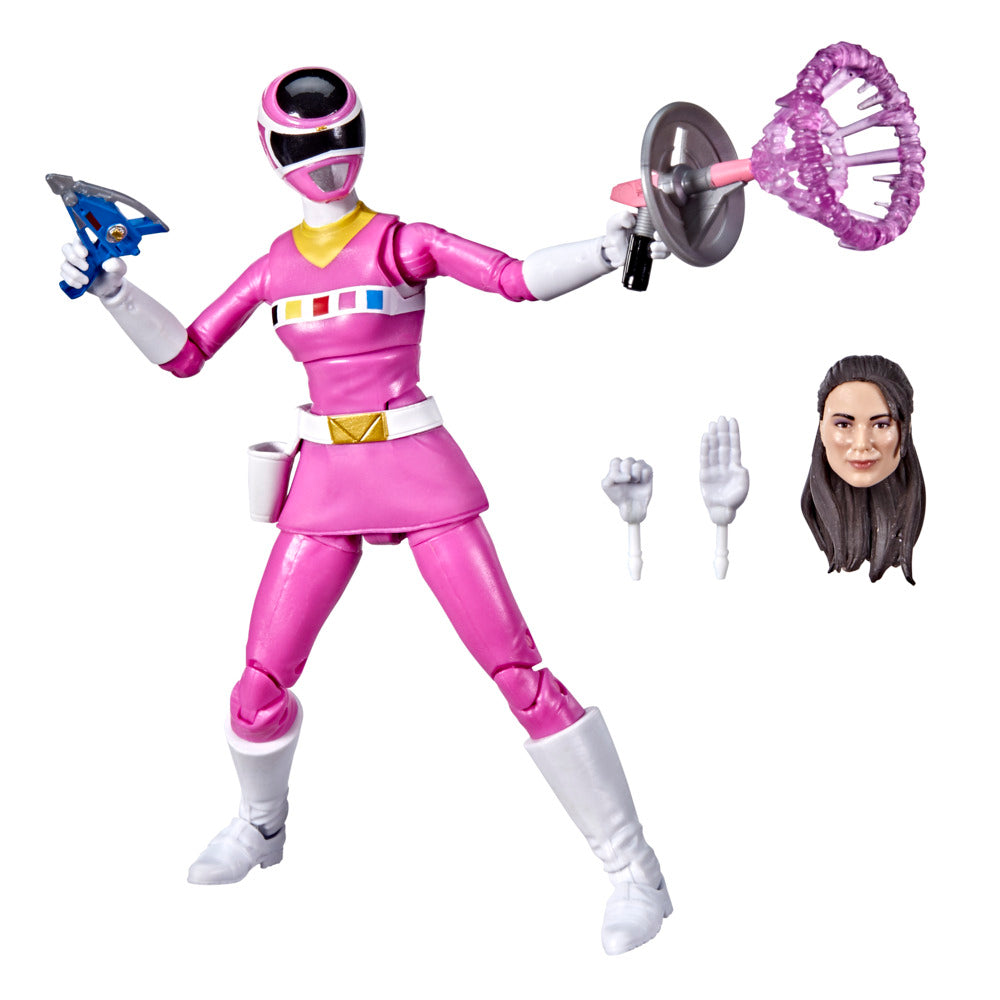Hot Sale! 6 - inch Power Rangers Lighting Collection In - Space Pink Ranger Action Figure