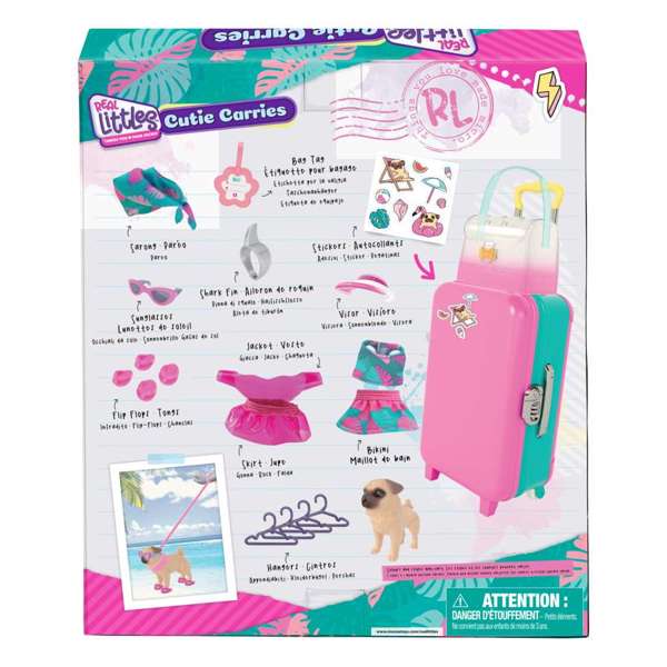 Hot Deal! Real Littles Miniature Pet Travel Set with Roller Case and Bag