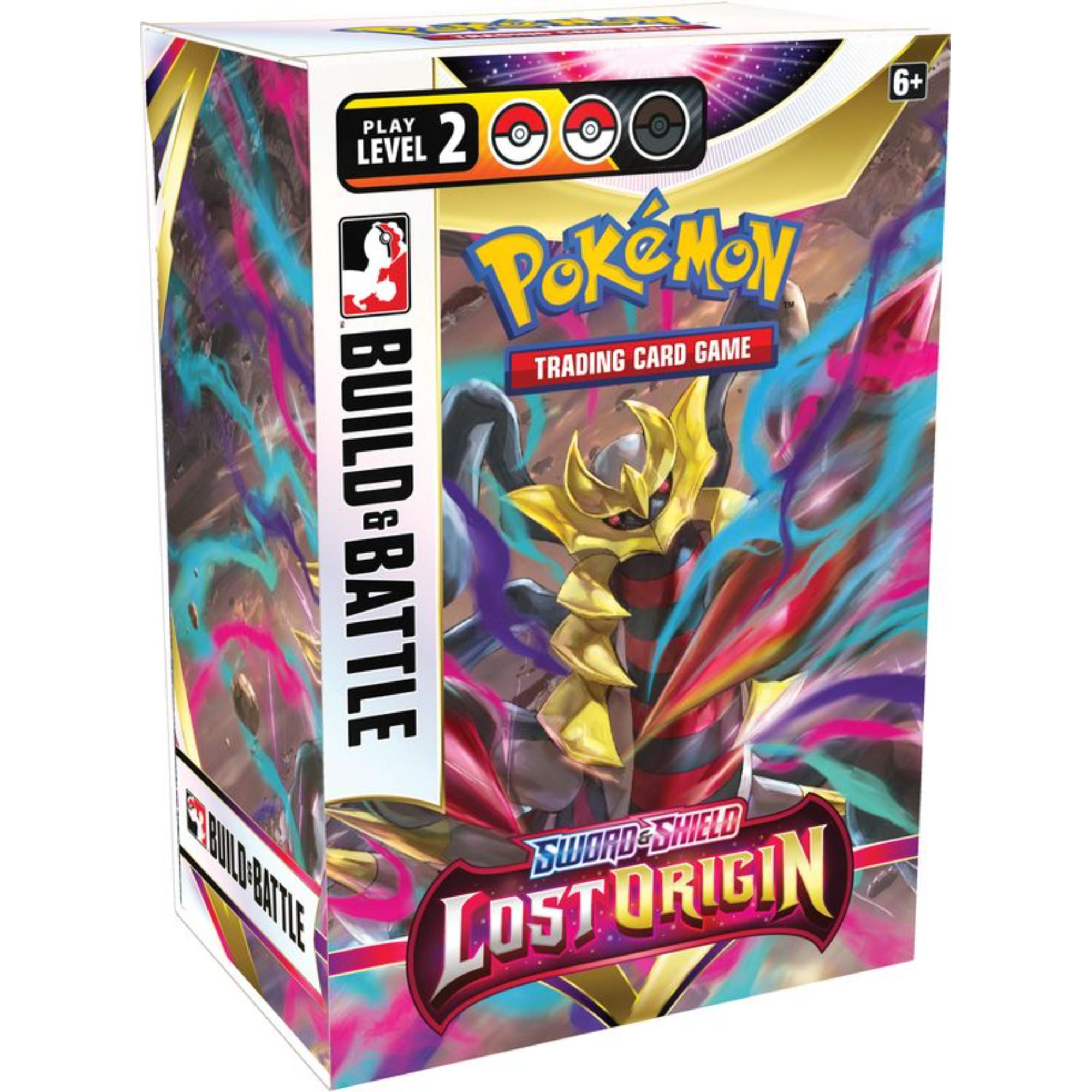 Hot! Pokémon TCG Sword & Shield Lost Origin Build & Battle Box
