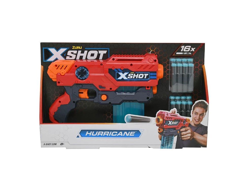 Hot Deal: ZURU X Shot Excel Hurricane Dart Blaster with 16 Darts