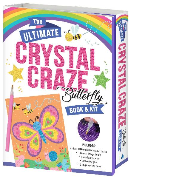 Hot! Crystal Butterfly Book & Kit for Ultimate Creation