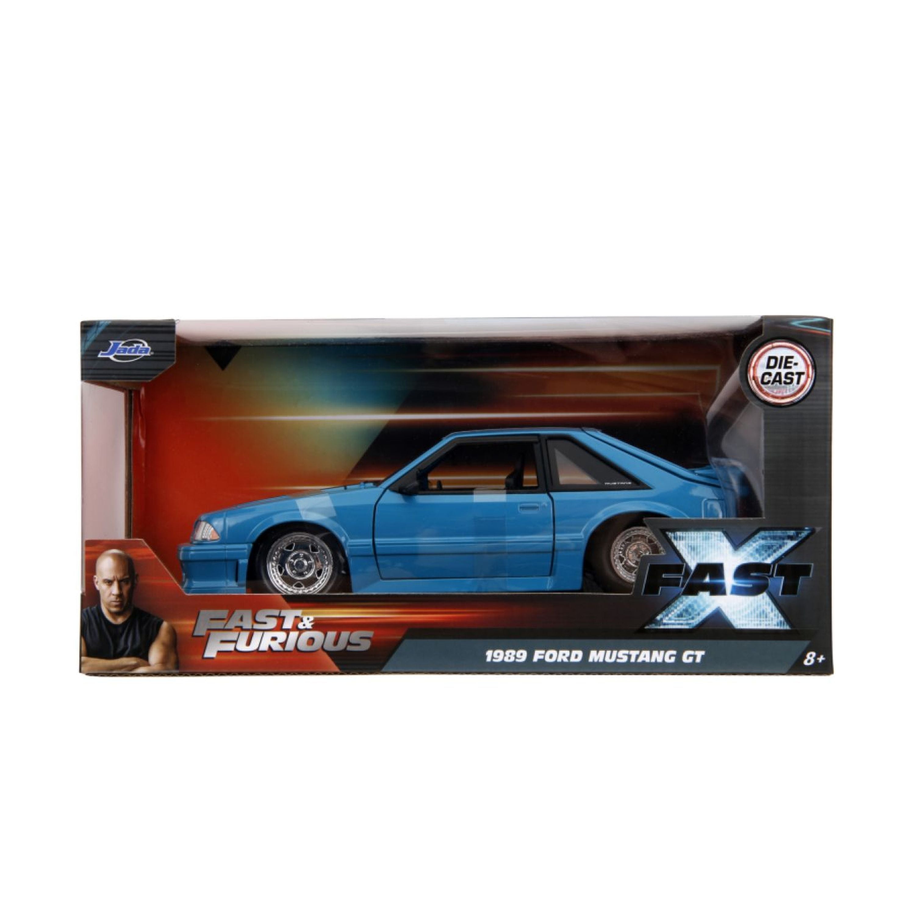 Limited-Time Offer! Jada's 1:24 Scale Die-Cast 1989 Ford Mustang from Fast & Furious