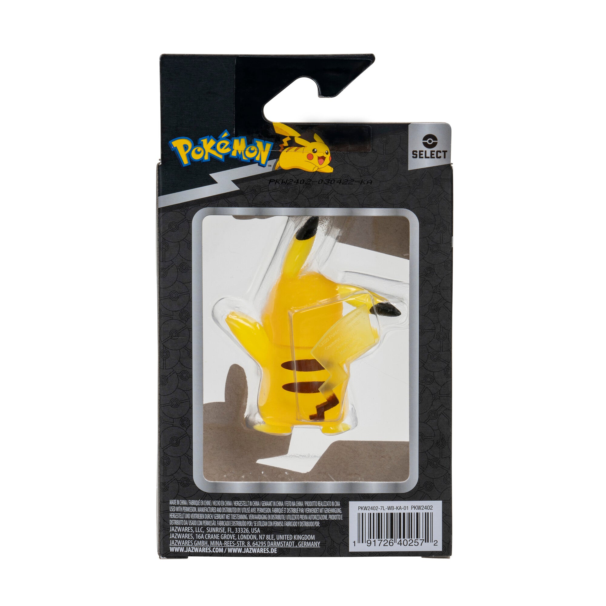 Translucent 10cm Pikachu Select Battle Figure for Pokemon Fans