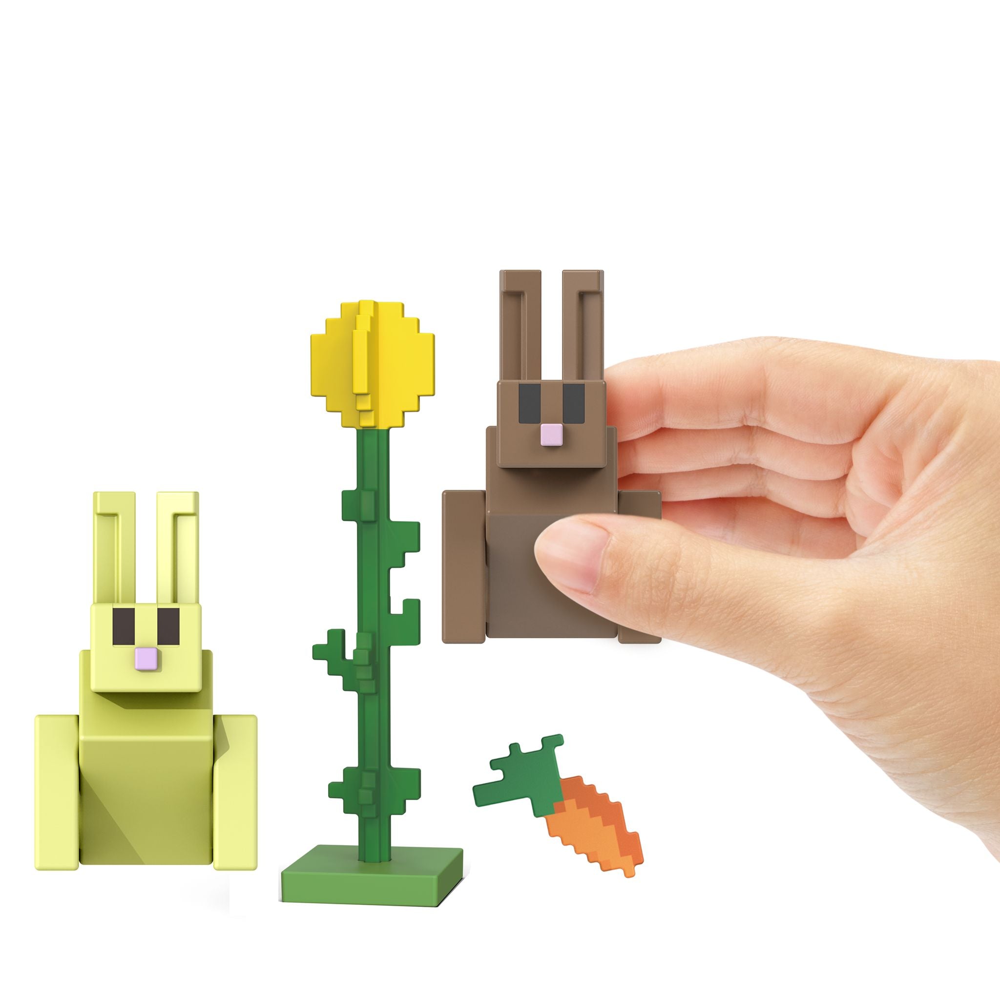 Hot! 3.25-Inch Minecraft Rabbit Action Figures