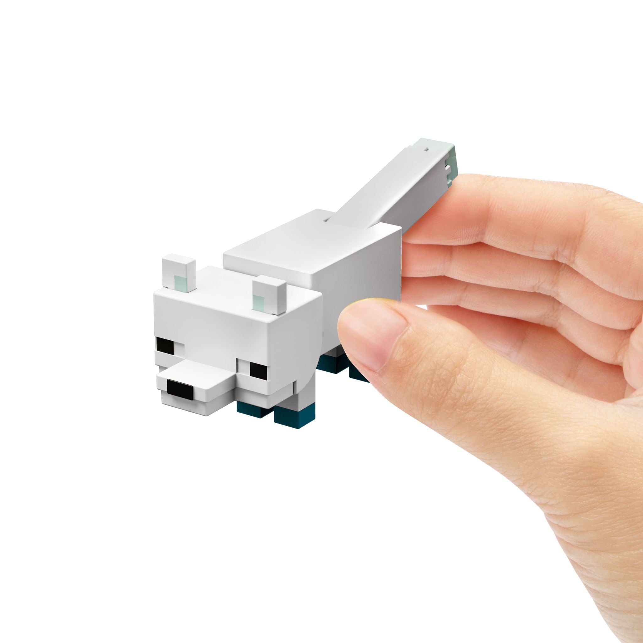 Hot! 3.25-Inch Minecraft Arctic Fox Action Figure