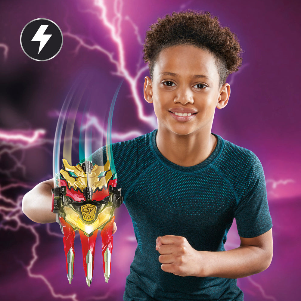 Hot Sale! Electronic Power Rangers Dino Knight Morpher Toy for Action - Adventure Fans