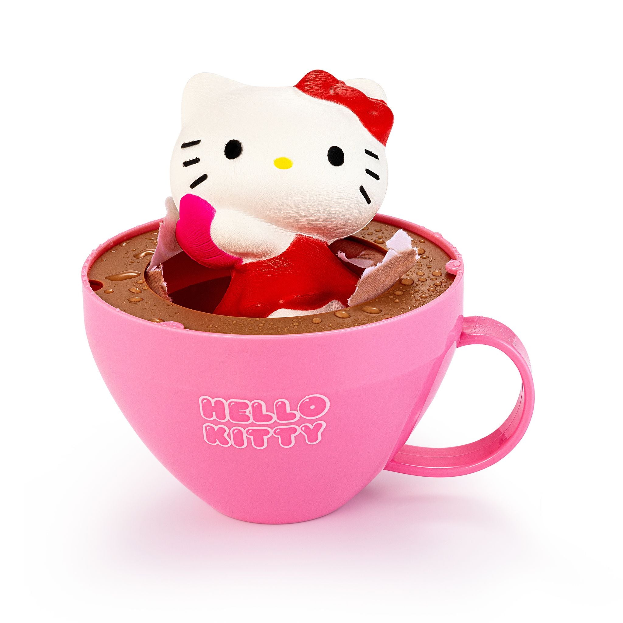Assorted Styles of Hello Kitty Cappuccino Squishy Reveal Cups
