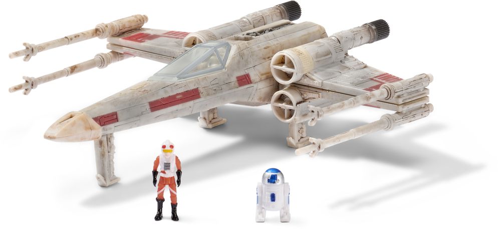 Star Wars 5-Inch Micro Galaxy Squadron 0015 Luke Skywalker's X-Wing Vehicle & Figure Set