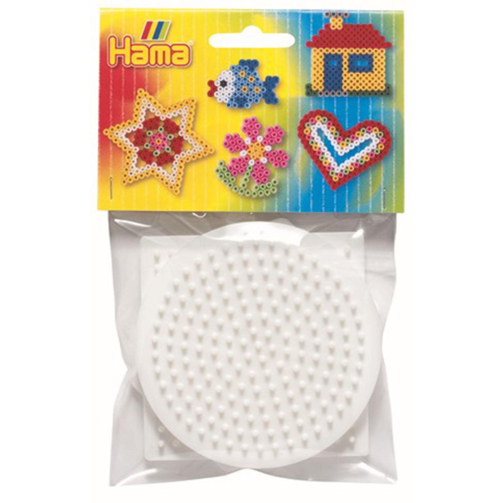 Hot! Hama Pegboard Bag with Square, Round & Hexagon Boards