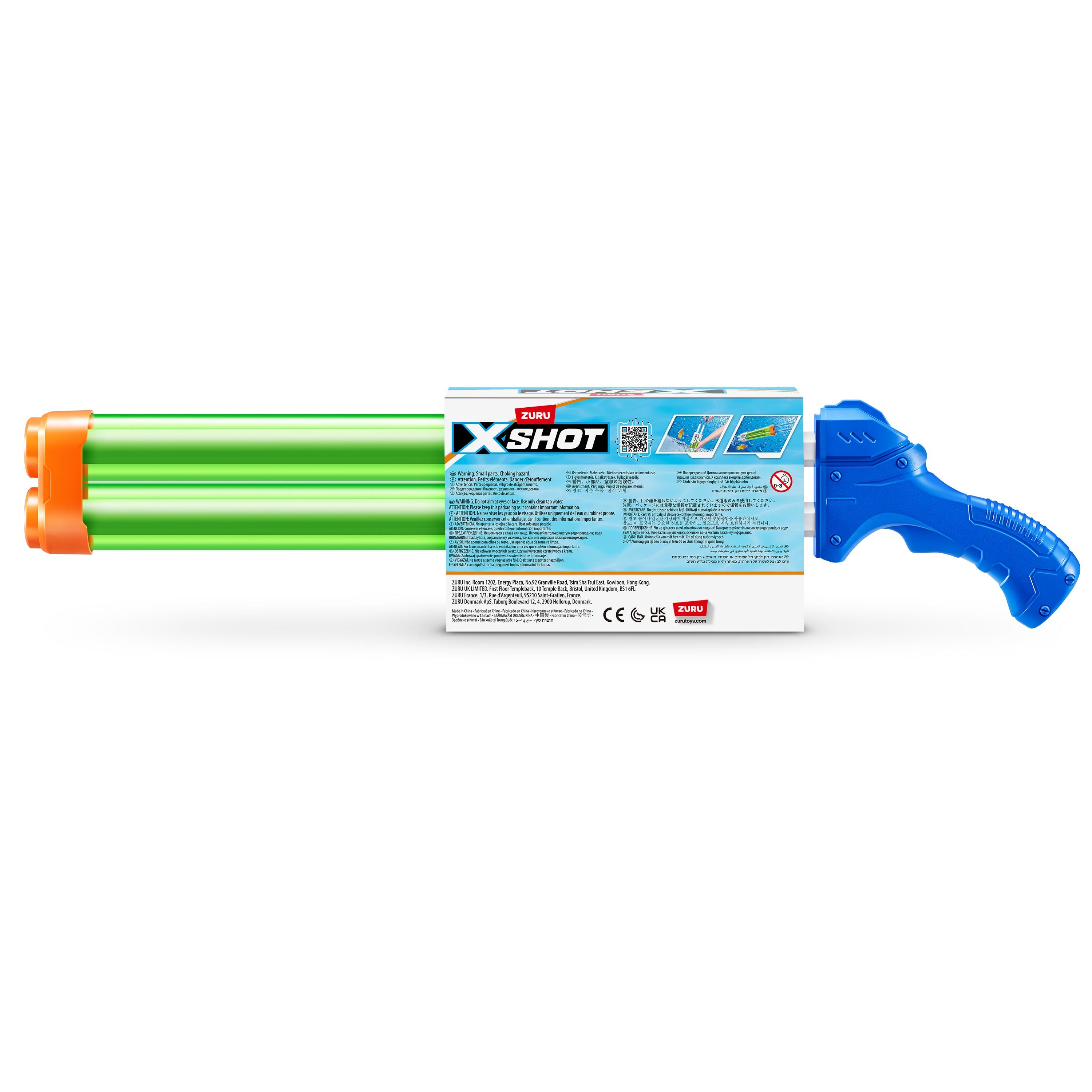 Hot Sale! ZURU X Shot Large-Scale Dual Stream Water Blaster for Fun Water Fights