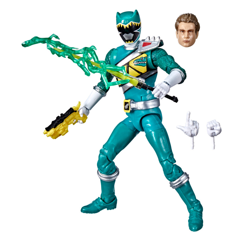 Hasbro 6 - inch Power Rangers Lightning Collection Dino Charge Premium Green Ranger Figure