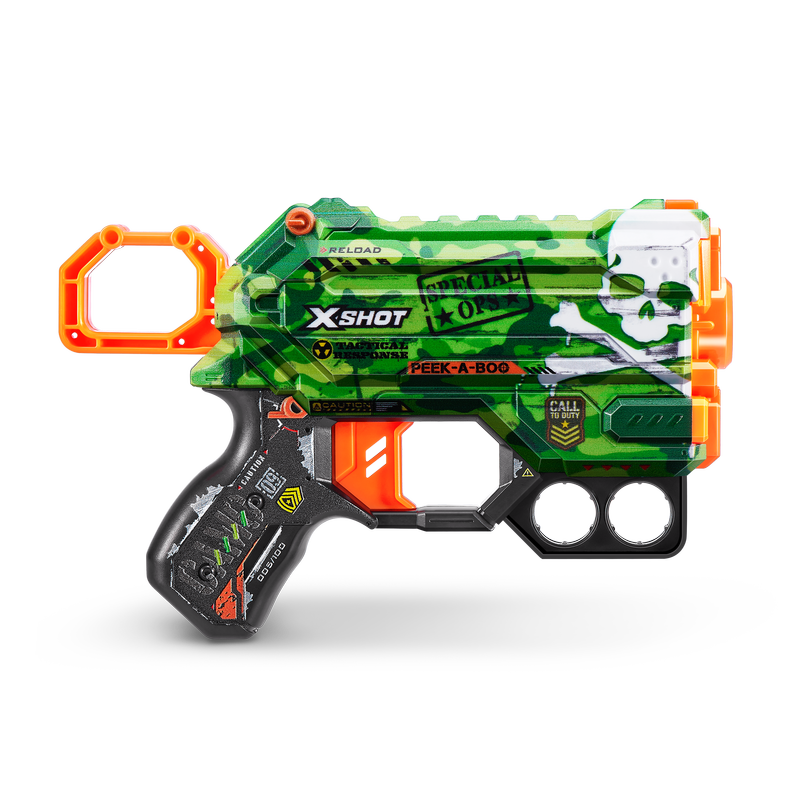 ZURU X Shot Menace Dart Blaster with Cool Camo Skins