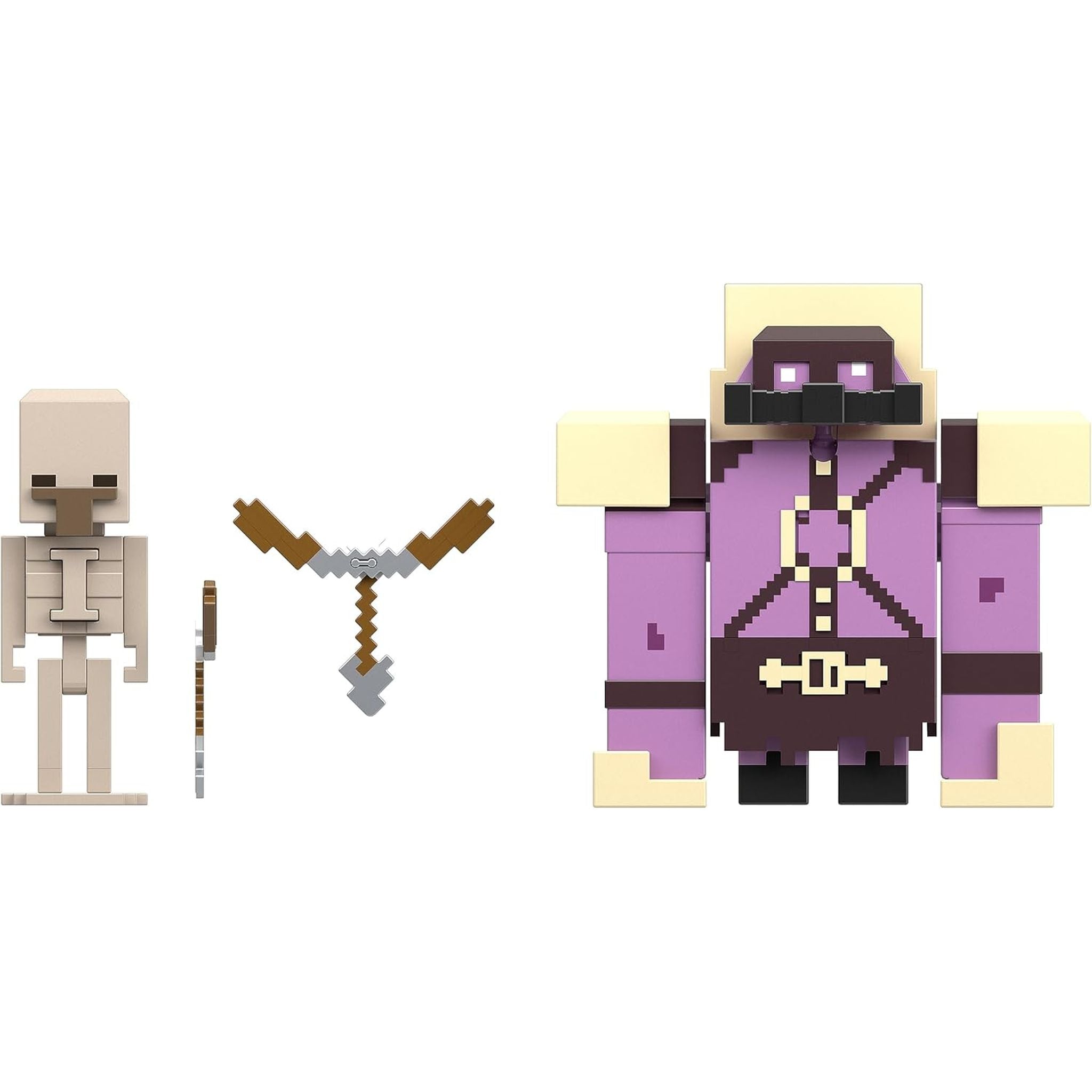 2-Pack 3.25-Inch Minecraft Legends Fidget: Pigmadillo Vs. Skeleton - Hot Pick for 2023