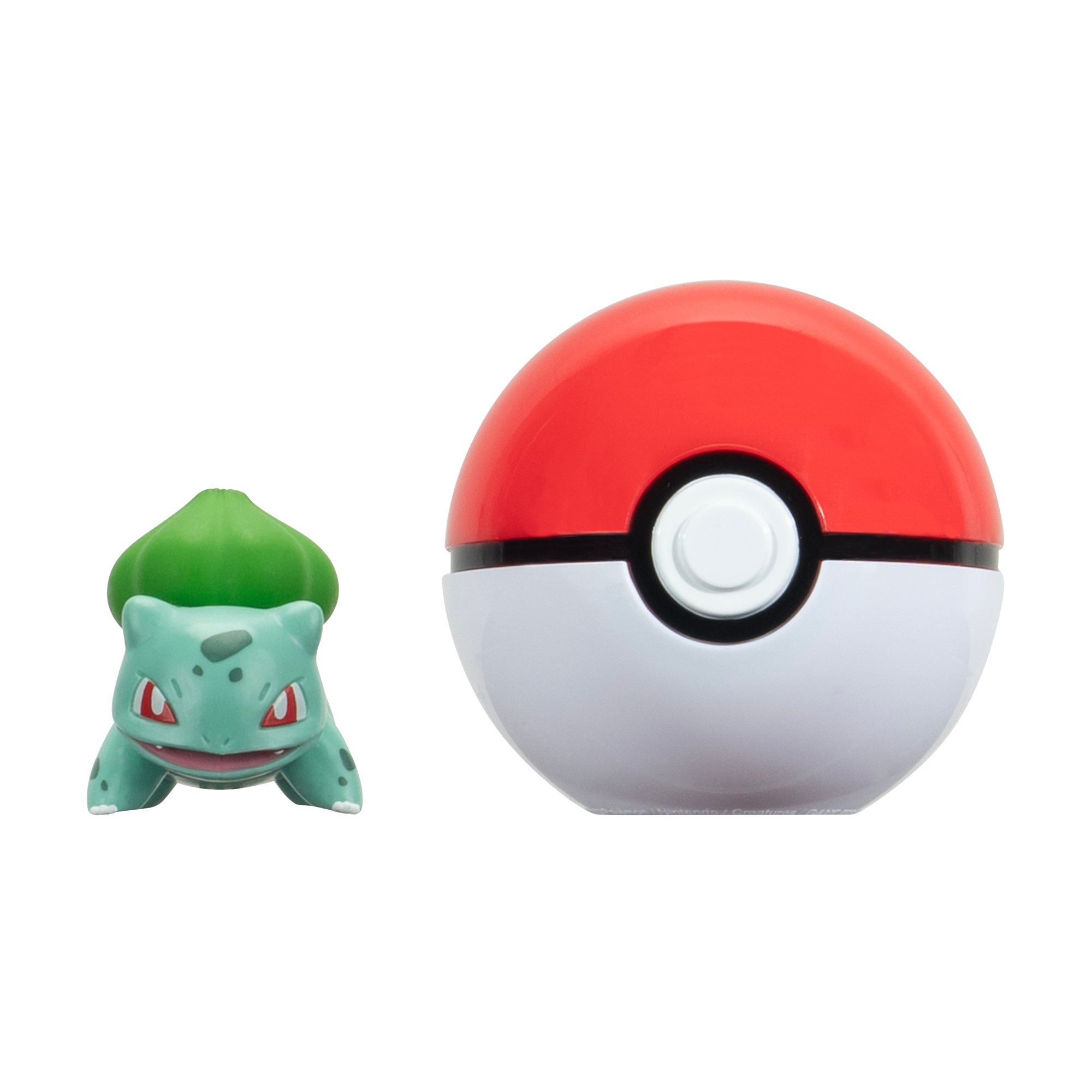Hot Deal! Pokemon Clip N Go Set: Bulbasaur #1 with Official Poké Ball