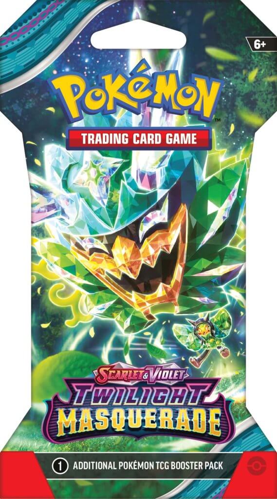 Hot Deal! Assorted Styles of Pokémon TCG Scarlet & Violet 6 Twilight Masquerade Blister Packs