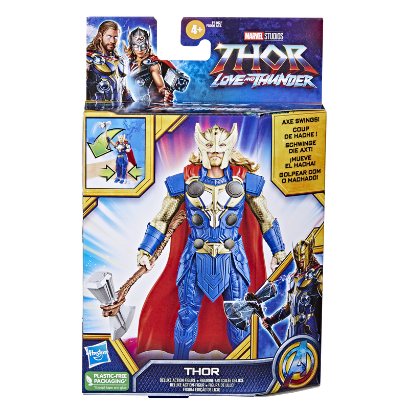 Hot! Marvel Thor Love And Thunder 15cm Deluxe Action Figure for Kids