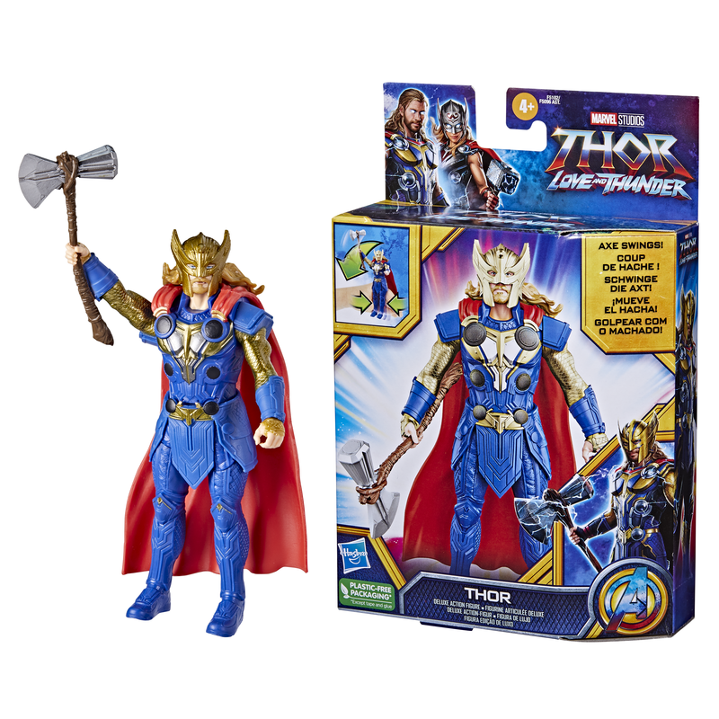 Hot! Marvel Thor Love And Thunder 15cm Deluxe Action Figure for Kids