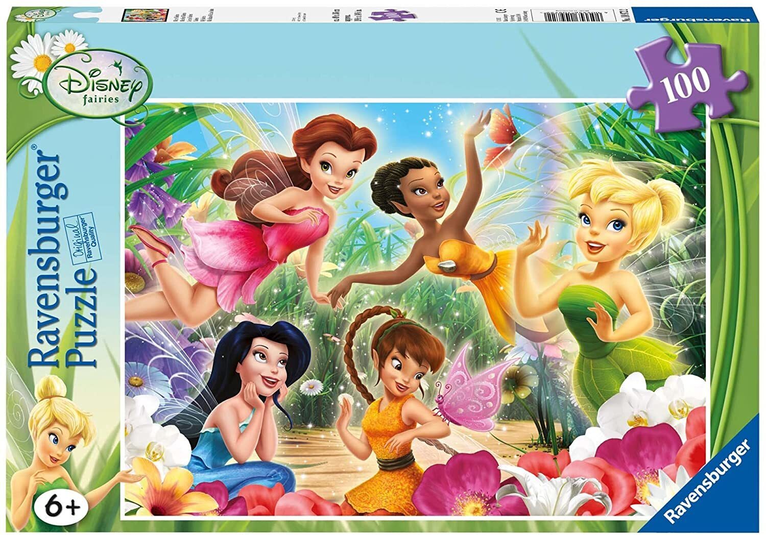 Get Ravensburger's Premium Disney My Fairies 100-Piece Jigsaw Puzzle for Kids Aged 6+