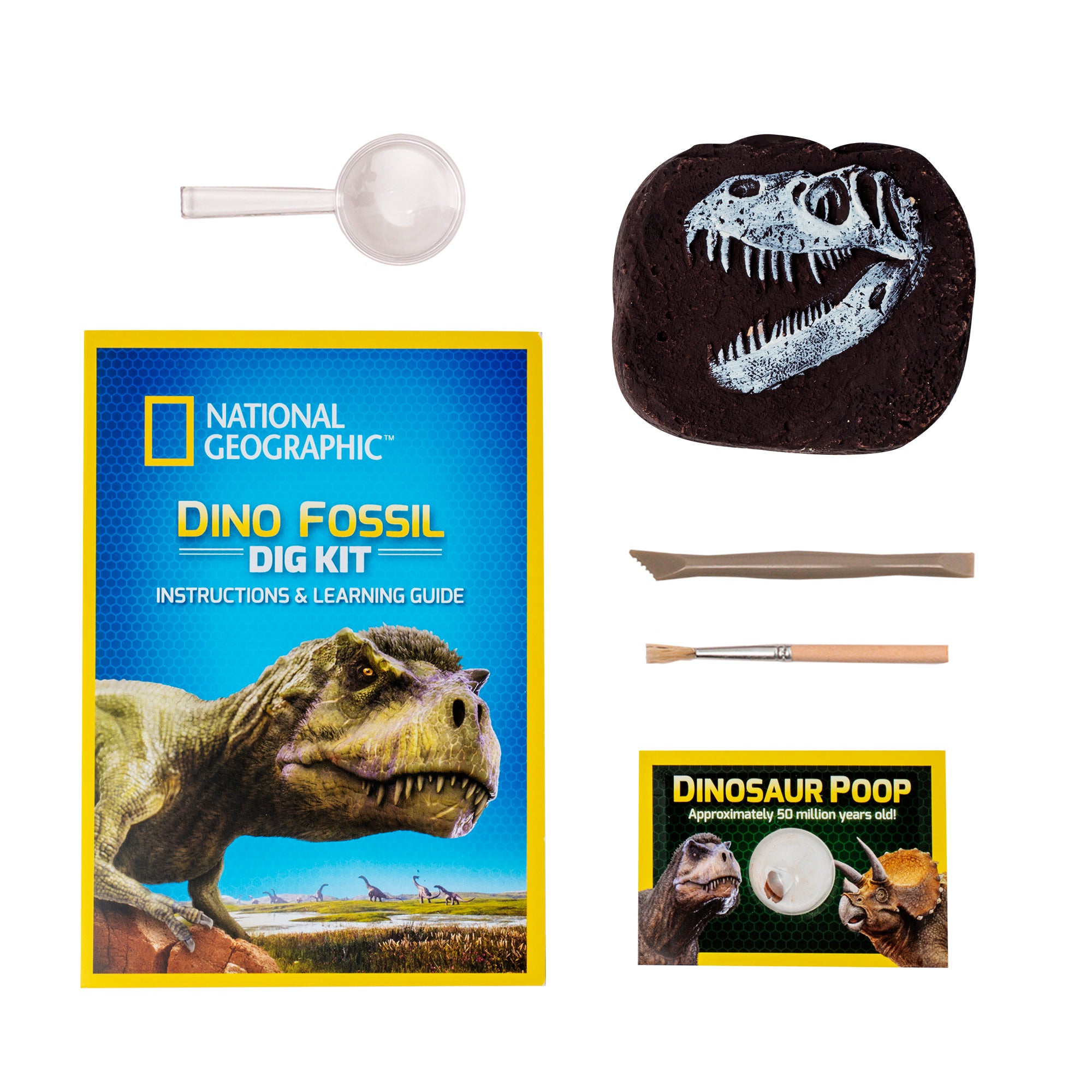 Hot Sale! National Geographic Nat Geo Dinosaur Fossil Digging Kit for Ages 8+
