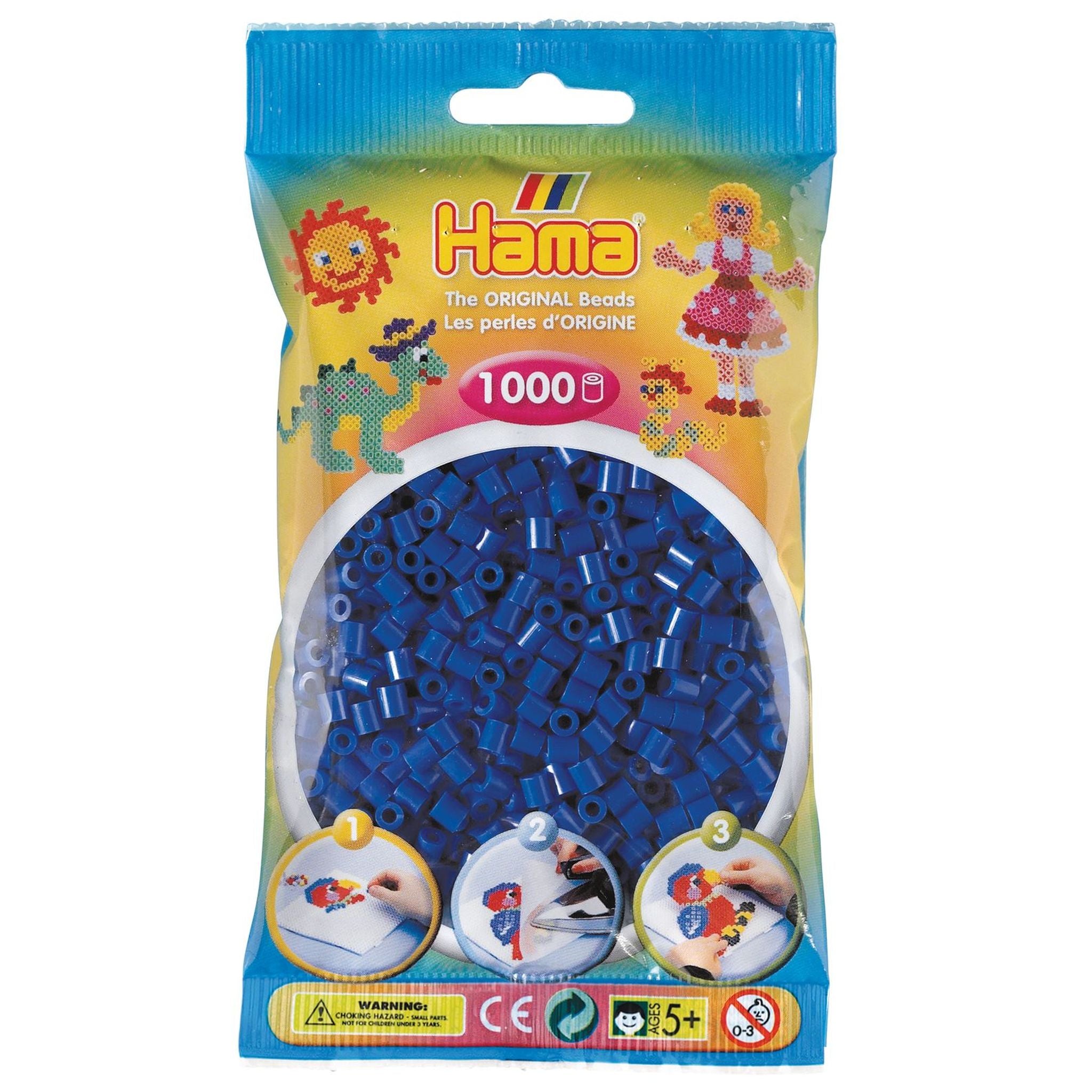 Get 1000-Piece Blue Hama Bead Bag for Creative Fun - Great Deal!