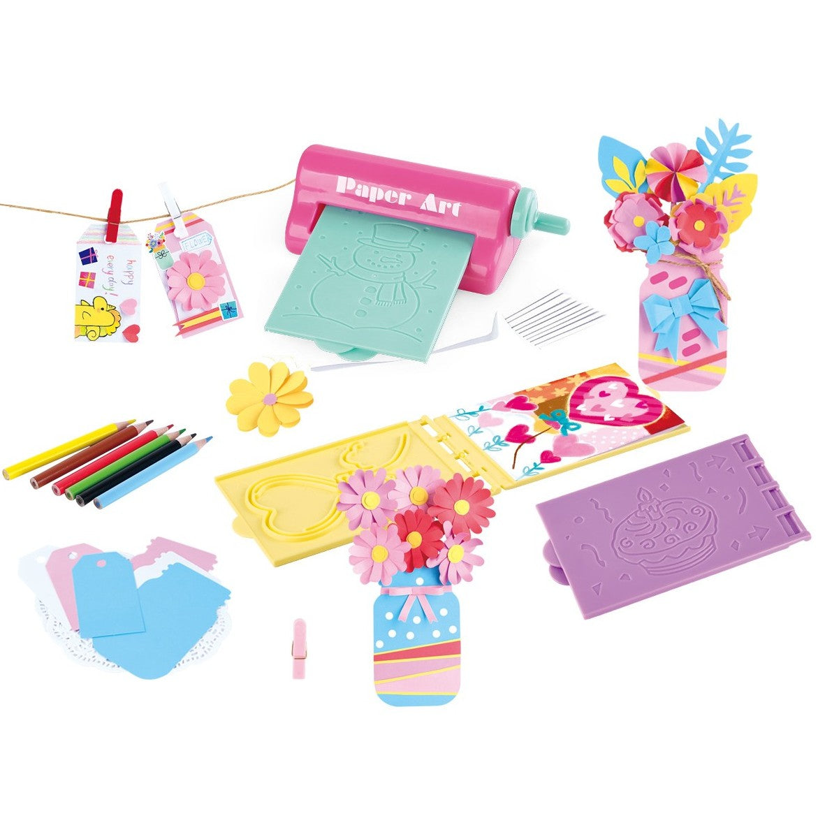 Playgo Toys Greeting Card and Bouquet DIY Kit for All Ages