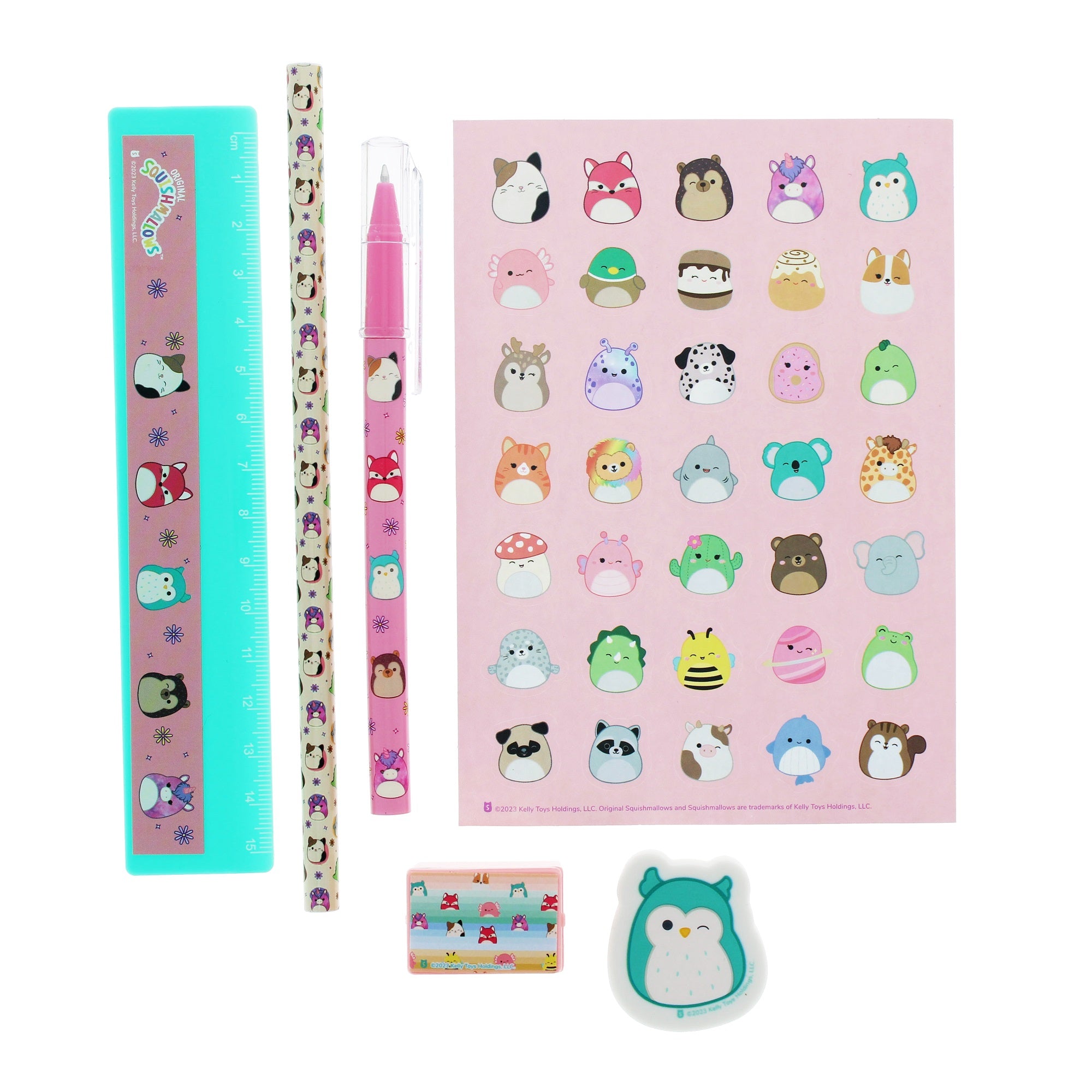 Hot Deal! Squishmallows Mallow Days Back-to-School Friendship Stationery Set